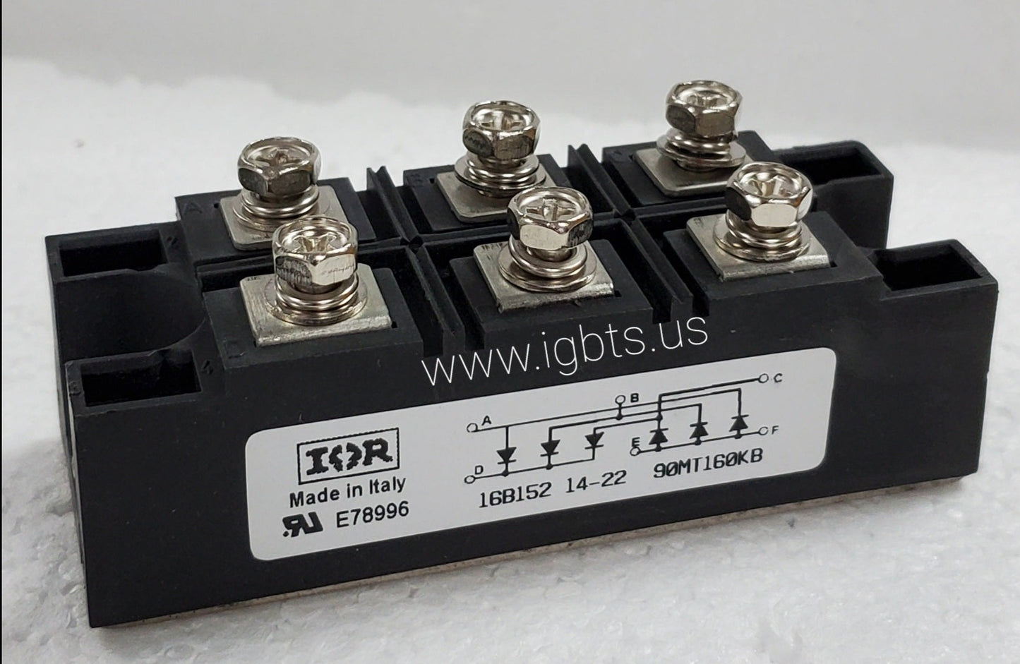 90MT160KB - RECTIFICADOR INTERNACIONAL